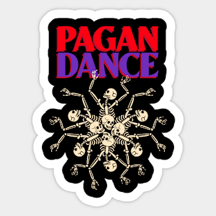 Pagan Dance Sticker